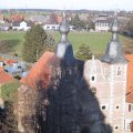 Im Hintergrund die Weseler Straße