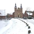 Schlosskapelle im Schnee
